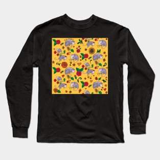 Trash Royalty in Sunflower Long Sleeve T-Shirt